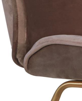 Стул MAK interior Обеденные стулья Scoop taupe арт. 5KS29652-26