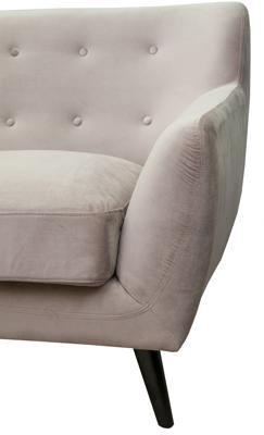 Диван MAK interior Дизайнерские большие диваны Albert 3 розовый арт. KS-108-3-pink