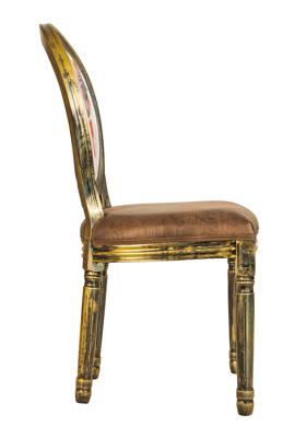 Стул MAK interior Интерьерные стулья Volker golden cat арт. 5KS24501-GCAT