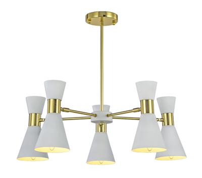 Светильник MAK interior Дизайнерские светильники Elisium 5 white арт. WTL1068-5GD-WH