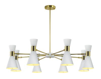 Светильник MAK interior Дизайнерские светильники Elisium 8 white арт. WTL1068-8GD-WH