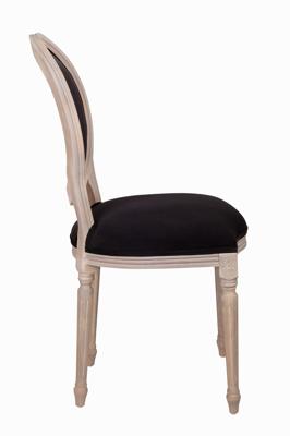Стул MAK interior Обеденные стулья Delo black velvet арт. 7LVCF-1916A-BV