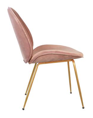 Стул MAK interior Обеденные стулья Scoop pink арт. 5KS29652-25