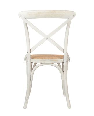 Стул MAK interior Интерьерные стулья Cross back white brush арт. 5KS26577-6-O