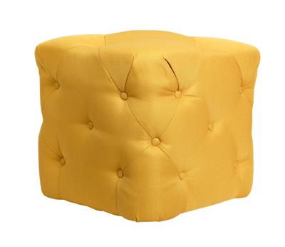 Пуф MAK interior Дизайнерские пуфы Amrit yellow арт. YF-1890-M1