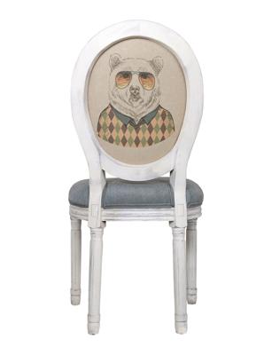 Стул MAK interior Интерьерные стулья Volker grey bear арт. 5KS24501-9G