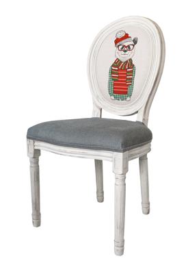 Стул MAK interior Интерьерные стулья Volker grey bear v2 арт. 5KS24501-9WGG