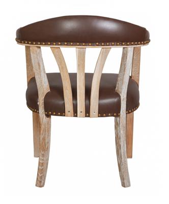 Стул MAK interior Стулья с подлокотниками Tanner genuine leather арт. CH-262-GL