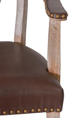 Стул MAK interior Стулья с подлокотниками Tanner genuine leather арт. CH-262-GL
