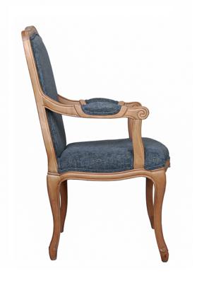 Стул MAK interior Стулья с подлокотниками Wallis blue арт. CH-824-B