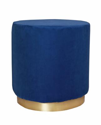 Пуф MAK interior Дизайнерские пуфы Topper oval blue арт. YF-1881-B