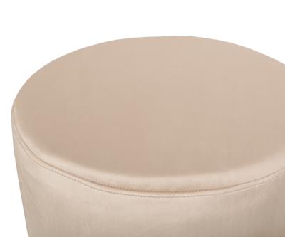 Пуф MAK interior Дизайнерские пуфы Drum beige арт. YF-1950-B