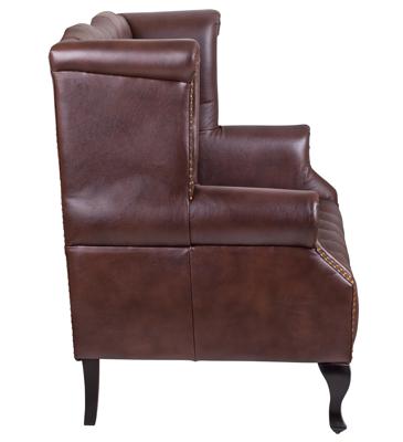 Диван MAK interior Дизайнерские кожаные диваны Royal sofa brown арт. SF-2000-LBR