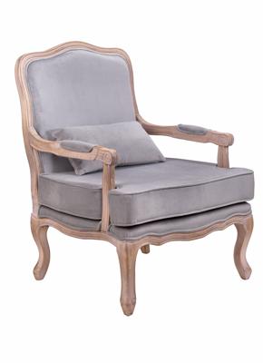 Полукресло MAK interior Полукресла Nitro grey velvet арт. 5KS24507-G