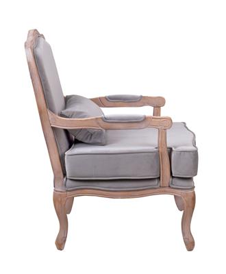 Полукресло MAK interior Полукресла Nitro grey velvet арт. 5KS24507-G