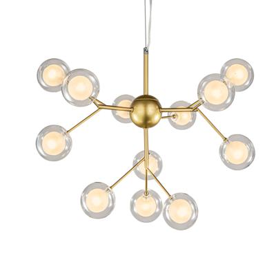 Светильник MAK interior Дизайнерские светильники Bogates 12 арт. WTL116-500-BR-CL