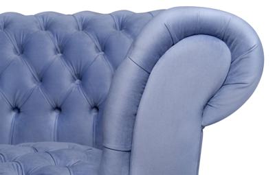 Диван MAK interior Двухместные диваны Lina Blue-W арт. 7LV-54-3W