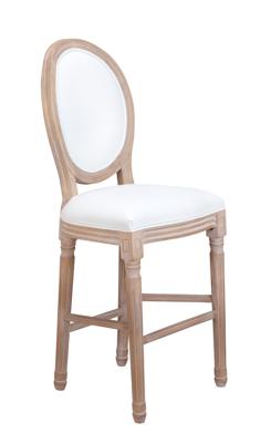 Стул MAK interior Стул Filon average white+beige арт. 5KS24519-65-W