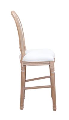 Стул MAK interior Стул Filon average white+beige арт. 5KS24519-65-W