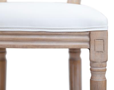 Стул MAK interior Стул Filon average white+beige арт. 5KS24519-65-W