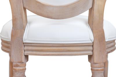 Стул MAK interior Стул Filon average white+beige арт. 5KS24519-65-W