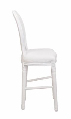 Стул MAK interior Стул Стул для кухни кожаный белый Filon average white арт. 5KS24519-65-L