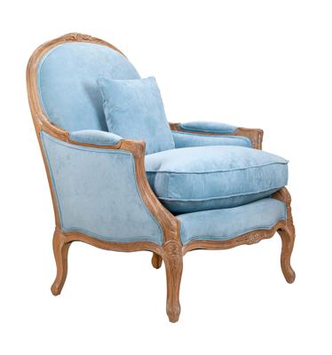 Полукресло MAK interior Полукресла Aldo light blue арт. CH-301-LB