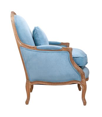 Полукресло MAK interior Полукресла Aldo light blue арт. CH-301-LB
