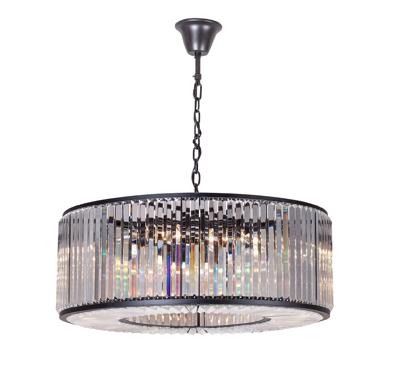 Светильник MAK interior Дизайнерские светильники Welles round D70 арт. WTL2113-700BK-CL