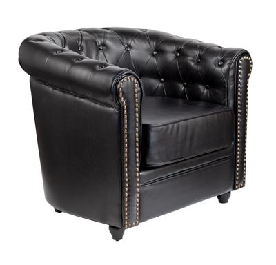 Кресло MAK interior Кожаные кресла Karo black v2 арт. 7LV24029-1-B