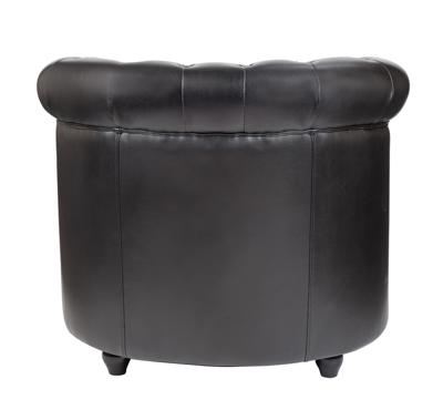 Кресло MAK interior Кожаные кресла Karo black v2 арт. 7LV24029-1-B