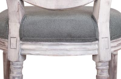Стул MAK interior Обеденные стулья Volker old grey v2 арт. 5KS24501-GGG