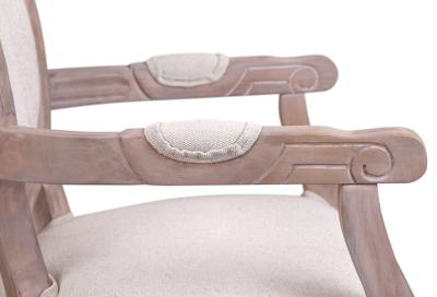 Стул MAK interior Стулья с подлокотниками Volker arm beige v2 арт. 5KS24505-O1