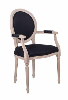 Стул MAK interior Стулья с подлокотниками Delo arm black арт. 7LVCF-1916B-B