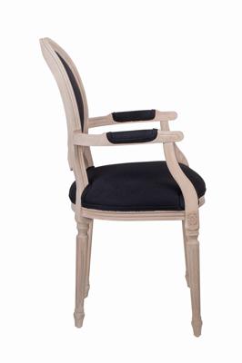 Стул MAK interior Стулья с подлокотниками Delo arm black арт. 7LVCF-1916B-B