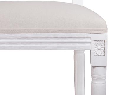 Стул MAK interior Обеденные стулья Стул Lotos white v2 арт. 5KS24550-BW