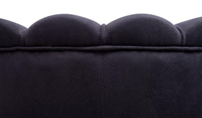Кресло MAK interior Низкие кресла для дома Дизайнерское кресло ракушка Pearl black черный арт. 7LV29040-B