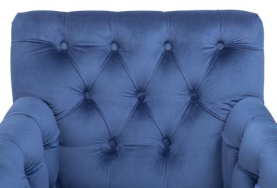 Кресло MAK interior Низкие кресла для дома Zander deep blue арт. YF-1841-B