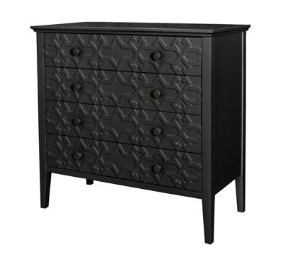 Комод MAK interior Комод Черный комод Friz Black современный классик арт. MGX-05-B