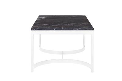 Стол журнальный MAK interior Журнальные и кофейные столики Стол журнальный Aron marble-W арт. 7LV-047W
