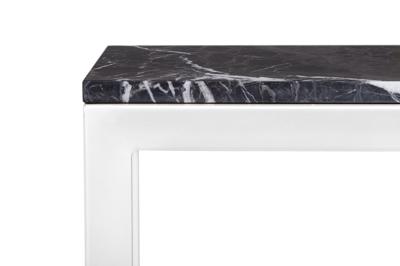 Стол журнальный MAK interior Журнальные и кофейные столики Стол журнальный Aron marble-W арт. 7LV-047W