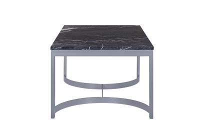 Стол журнальный MAK interior Журнальные и кофейные столики Стол журнальный Aron marble-LGY арт. 7LV-047LGY