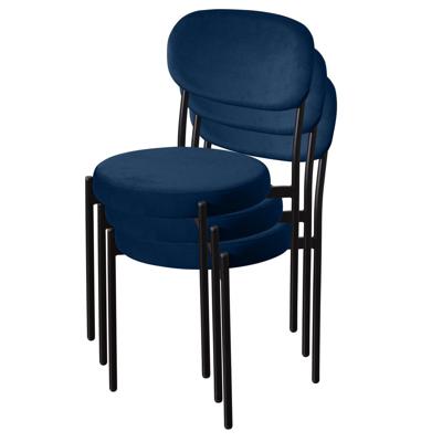 Стул Top concept Стул Mason, бархат синий 29 арт. 76090