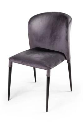 Стул Top concept Стул Albert (Альберт), бархат антрацит 14 арт. 74643