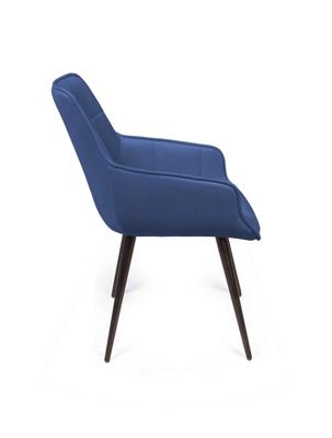 Стул Top concept Стул Capri  поворотный 360 градусов, бархат синий 29 / опора конус арт. 80116