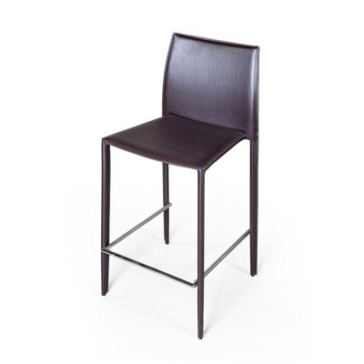 Стул полубарный Top concept Стул полубарный Rolf, кожа коричневый арт. 2001000000753
