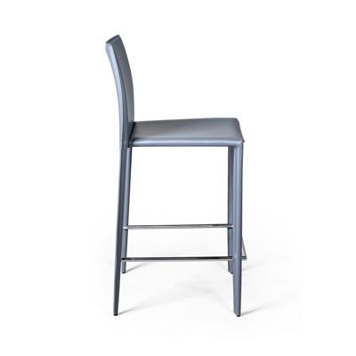 Стул полубарный Top concept Стул полубарный Rolf, кожа антрацит арт. 2001000000791