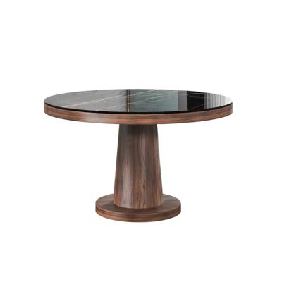Стол Top concept Стол круглый обеденный Bilbo 110, керамика глянцевая черная арт. 22235