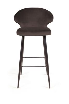 Стул барный Top concept Стул барный Richard, бархат коричневый 12 арт. 13792
