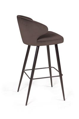 Стул барный Top concept Стул барный Richard, бархат коричневый 12 арт. 13792